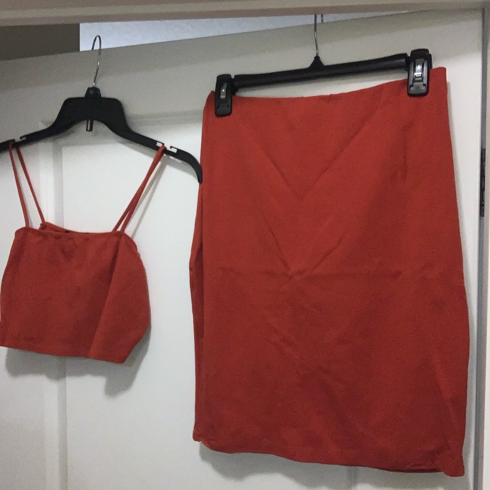 RUSTED SKIRST SET
